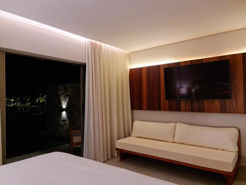 Flat Deluxe no centro de Pipa Praia de Pipa Exterior foto